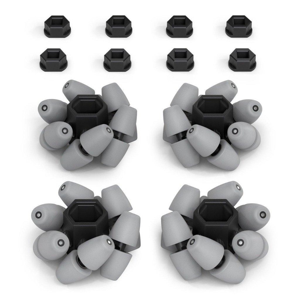 2” Mecanum Wheels v2 (4-Pack)