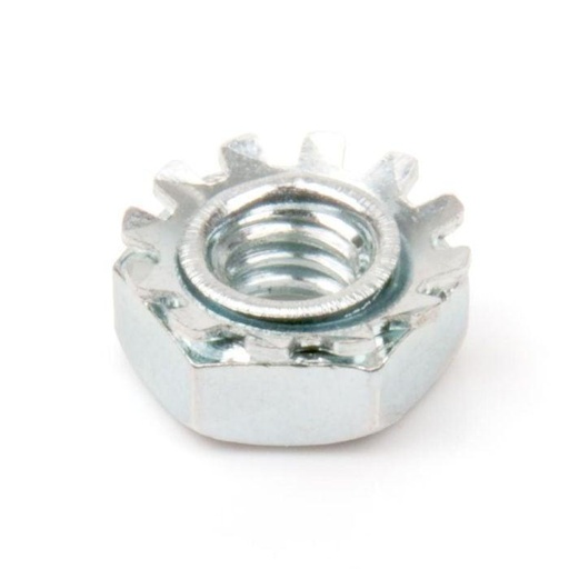 [275-1026] Nut 8-32 Keps (100-pack