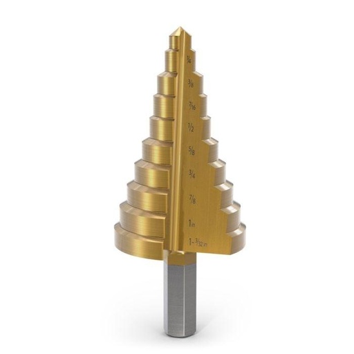 [276-8365] Step Drill Bit