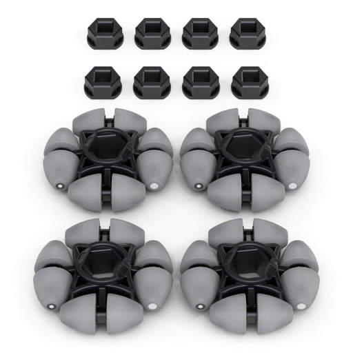 [276-9044] 2” Omni-Directional Wheel (4-Pack)