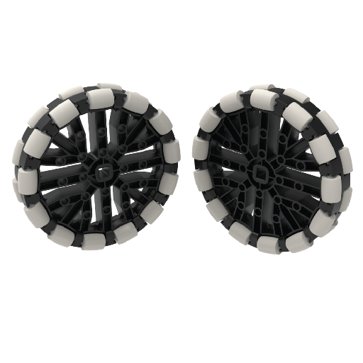 [276-8107] 4" (320mm Travel) Omni-Directional Anti-Static Wheel (2-Pack)