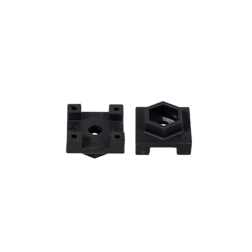 [276-6483] 4-Post Hex Nut Retainer (10-pack)
