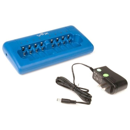 [276-1622] 8-Bay AA/AAA Smart Battery Charger